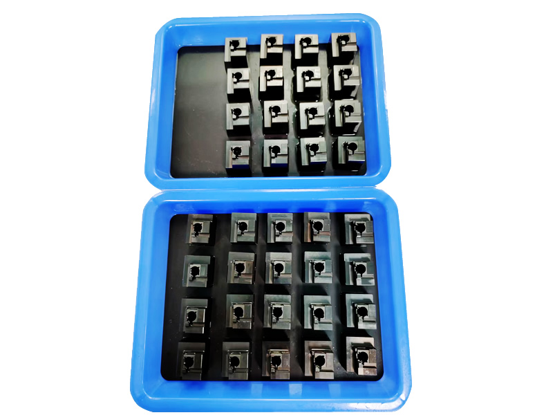 Mould-coated precision parts
