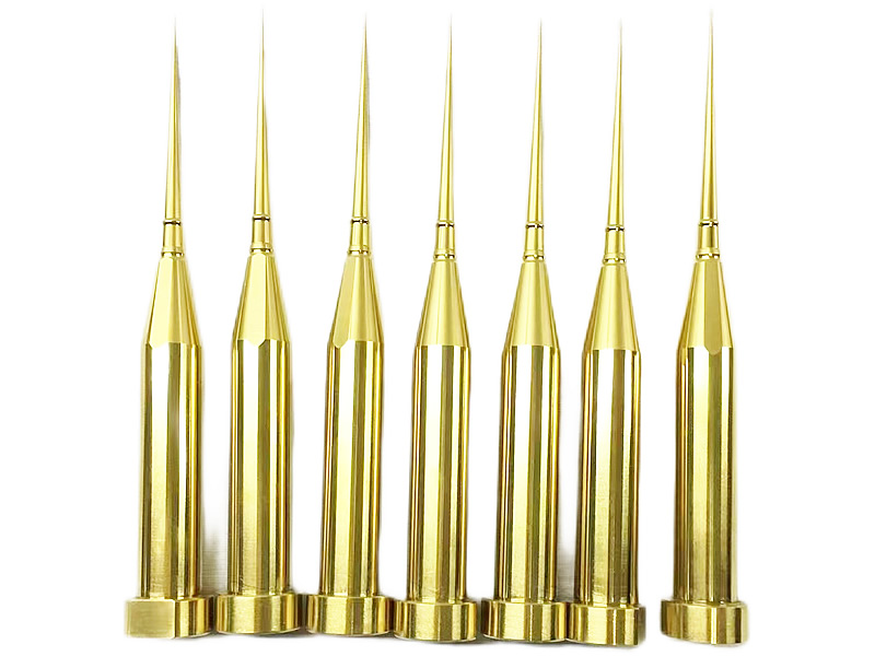 Titanium plated hardware parts